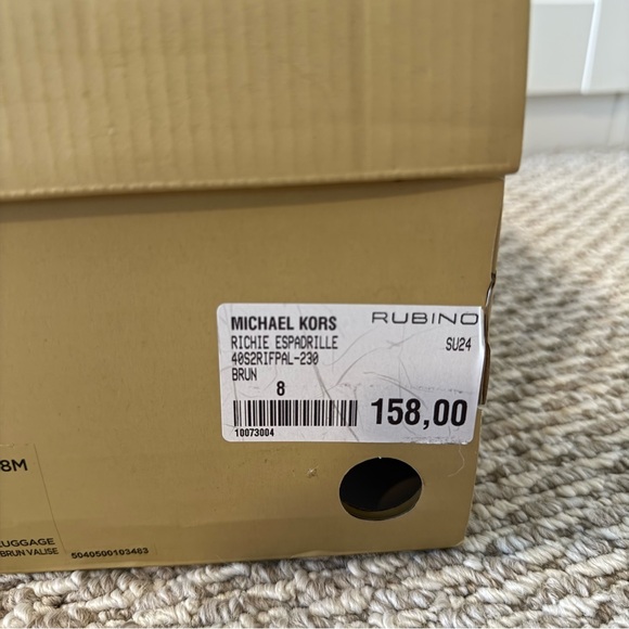 Michael Kors Richie Espadrille Brun - Picture 6 of 7